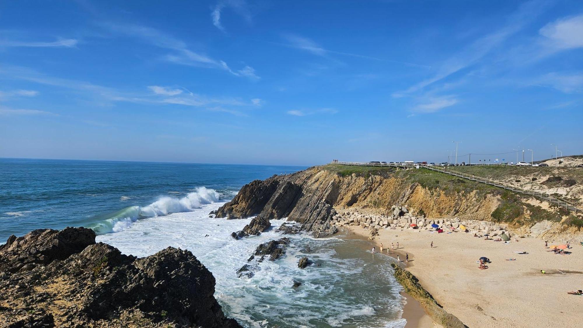 Nazare Uninterrupted Views And Sounds Of The Sea Apartment Pataias Exterior foto